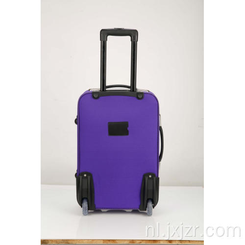 Softsided Rolling Purple Luggage